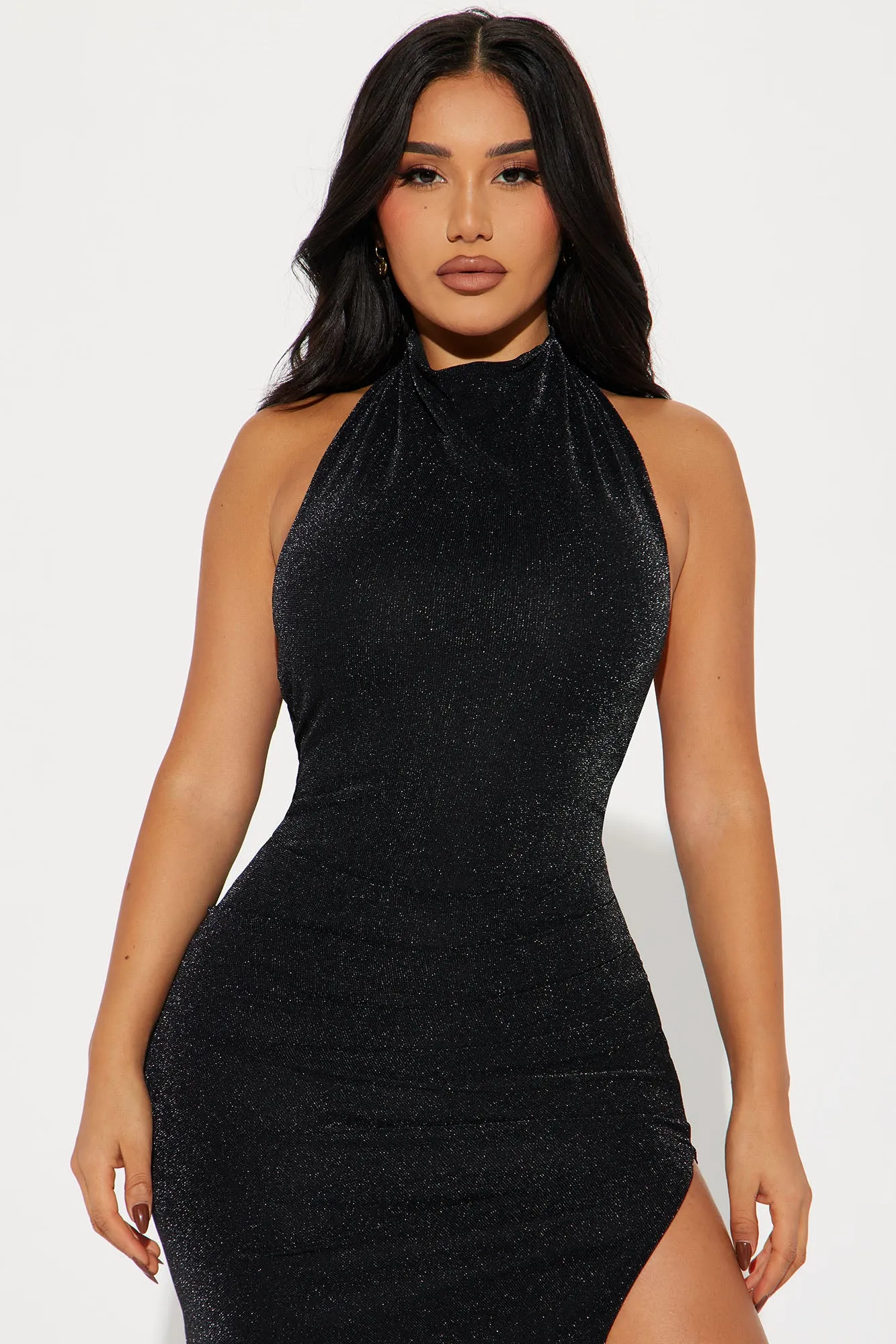 A Night Out Maxi Dress - Black