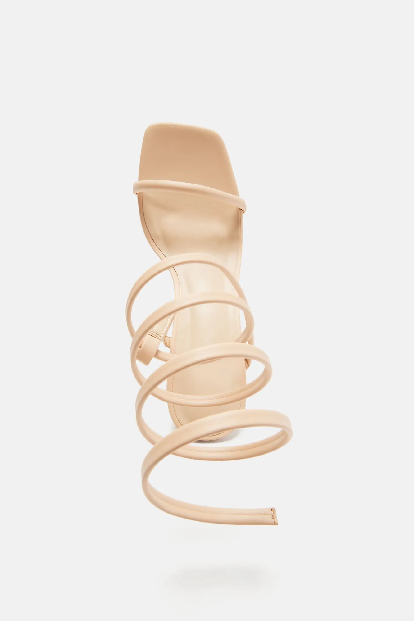 All Time Fav Wrap Up Heels - Nude