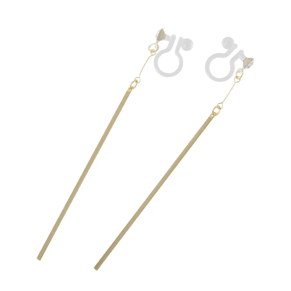 Bar Drop Invisible Clip Ons