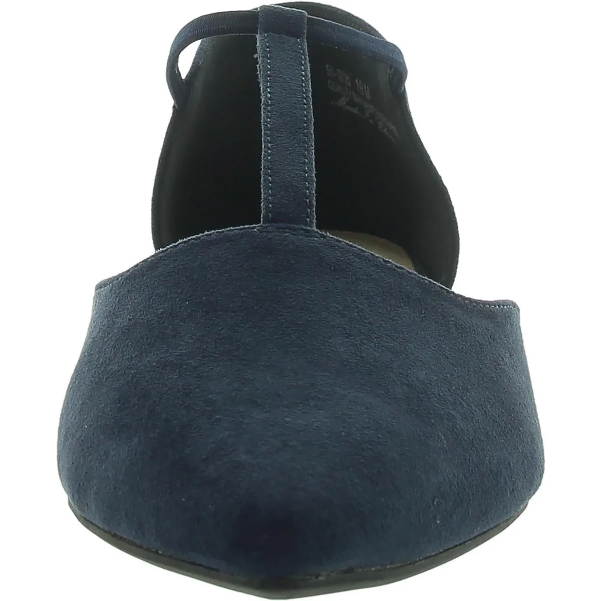 Bella Vita Womens Darby Suede Pointed Toe Ballet Flats