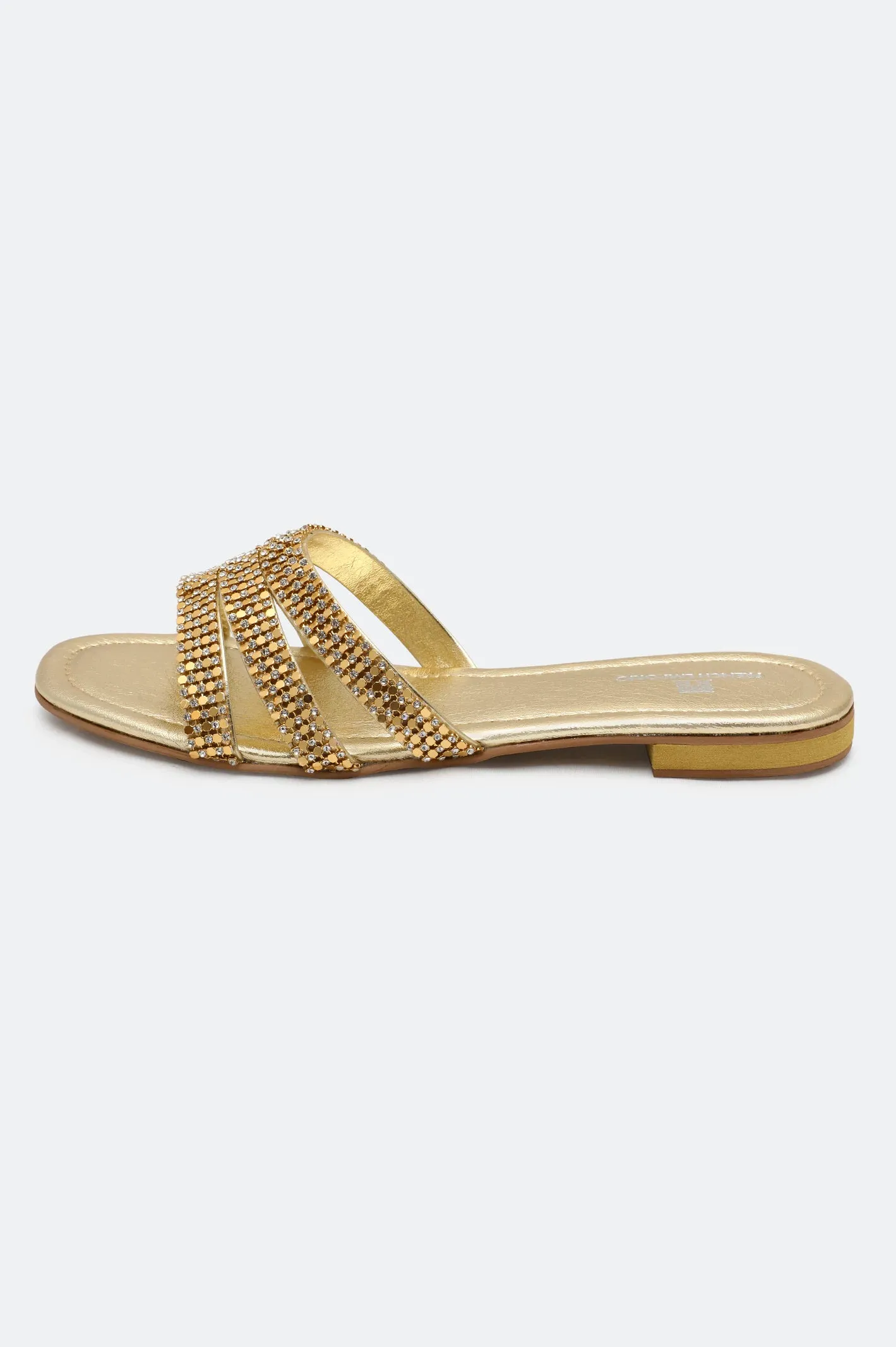 Golden Ladies Formal Slippers
