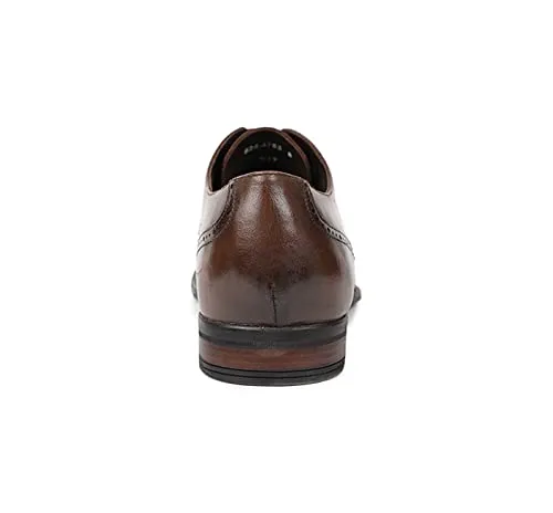 Hush Puppies womens Newyork - Toecap Brown Uniform Dress Shoe - 8 UK (8244783)