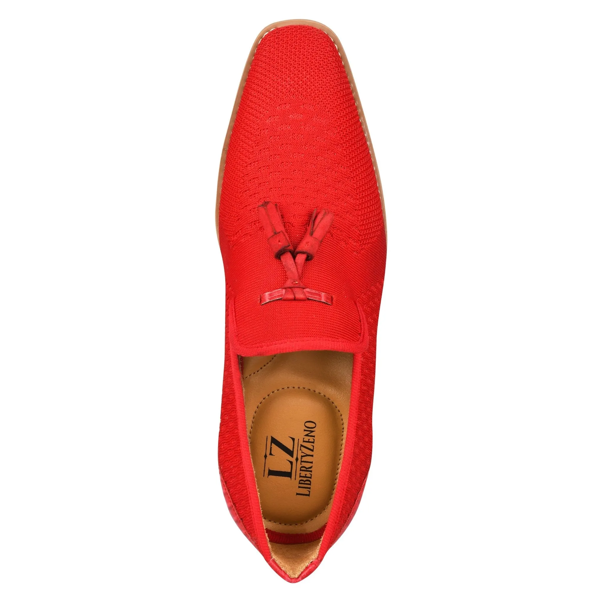 Jean Leather Textile Casual Loafers