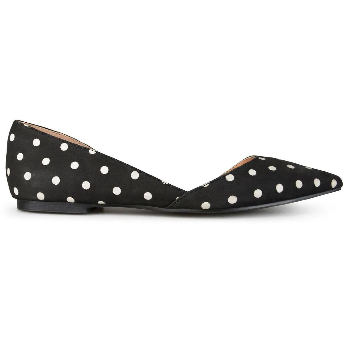 Journee Collection Womens Cortni Pointed Toe Slip On D'Orsay