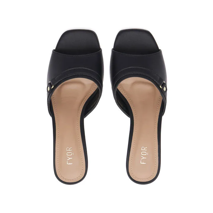 Modern Square Toe Mule BLV 005