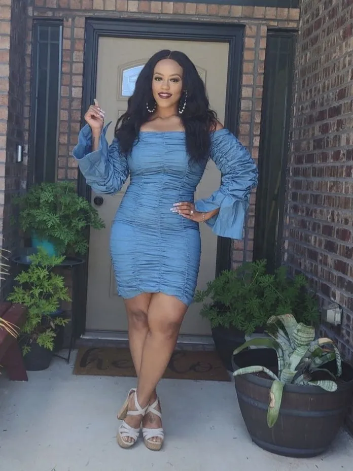Night Out Denim Dress
