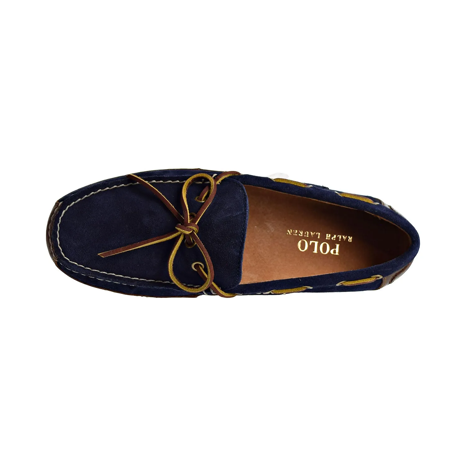 Polo Ralph Lauren Wyndings Slip-On-Driving Men's Loafers Tan/Newport Navy