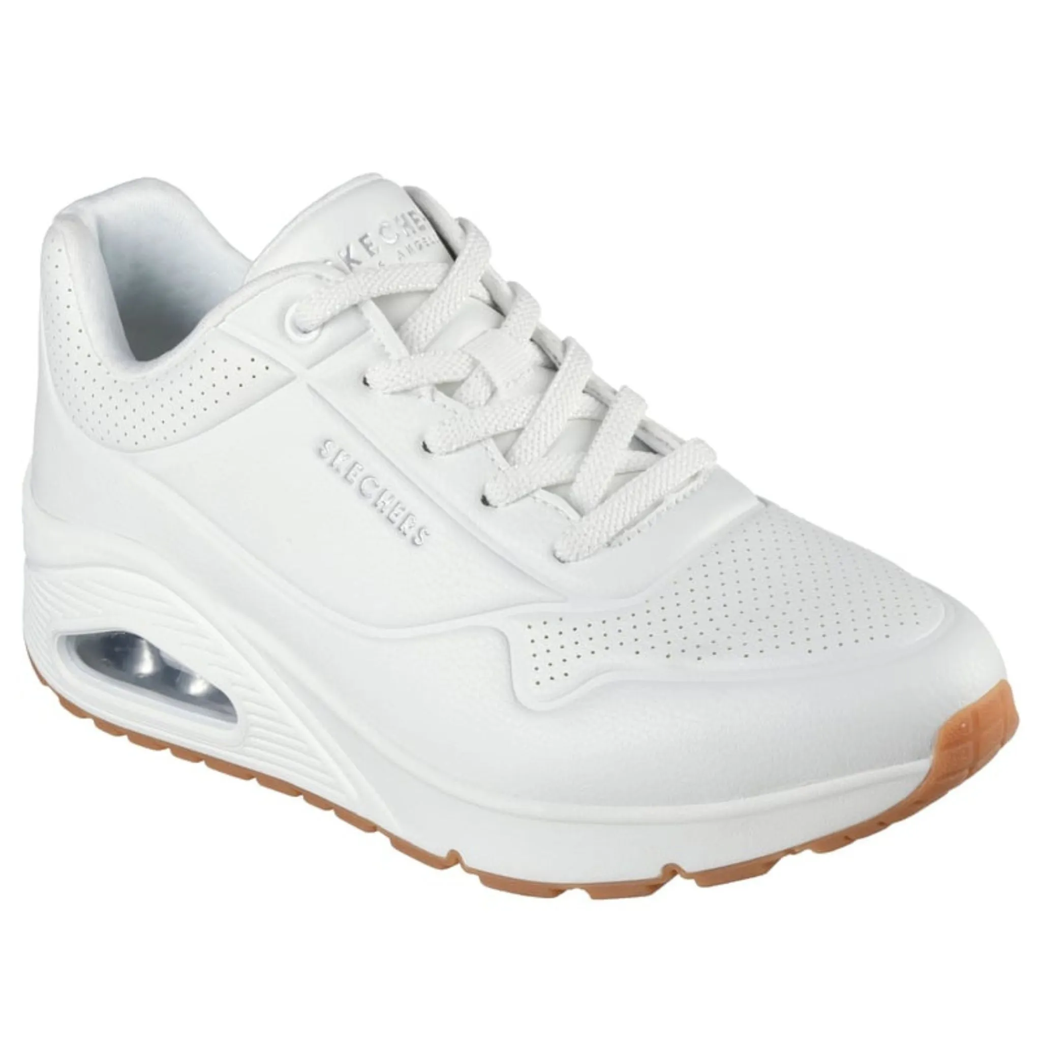 Skechers Women's 177480 Uno Envy - Pointed Bliss White Casual Shoes