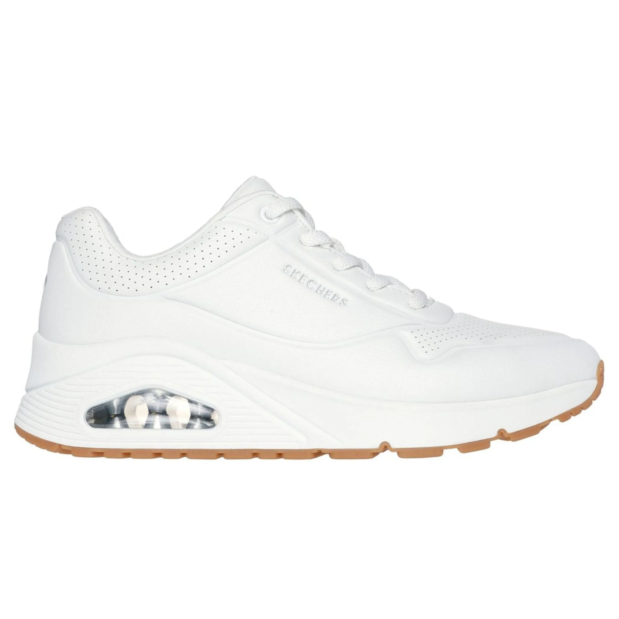 Skechers Women's 177480 Uno Envy - Pointed Bliss White Casual Shoes