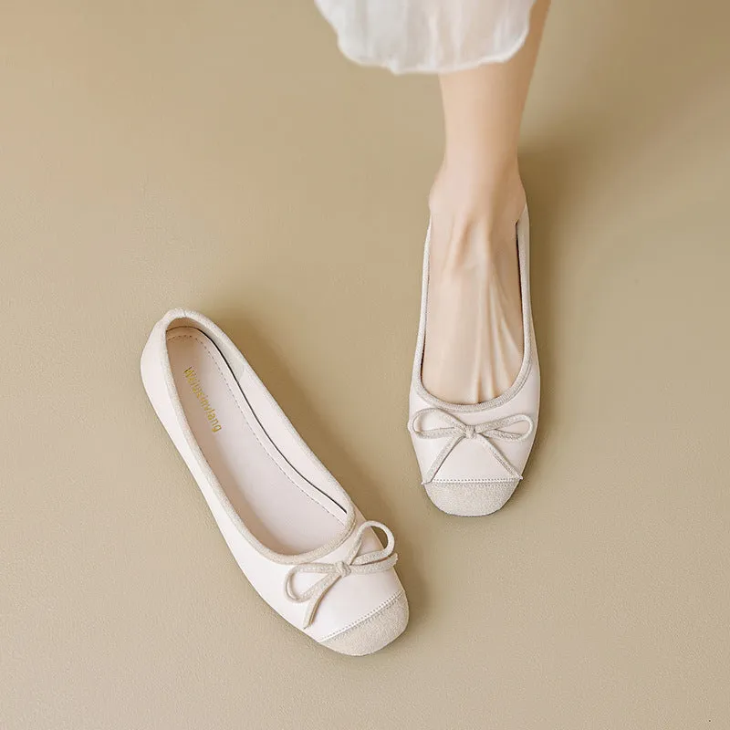 Women Casual Soft Patchwork Flats Shoes