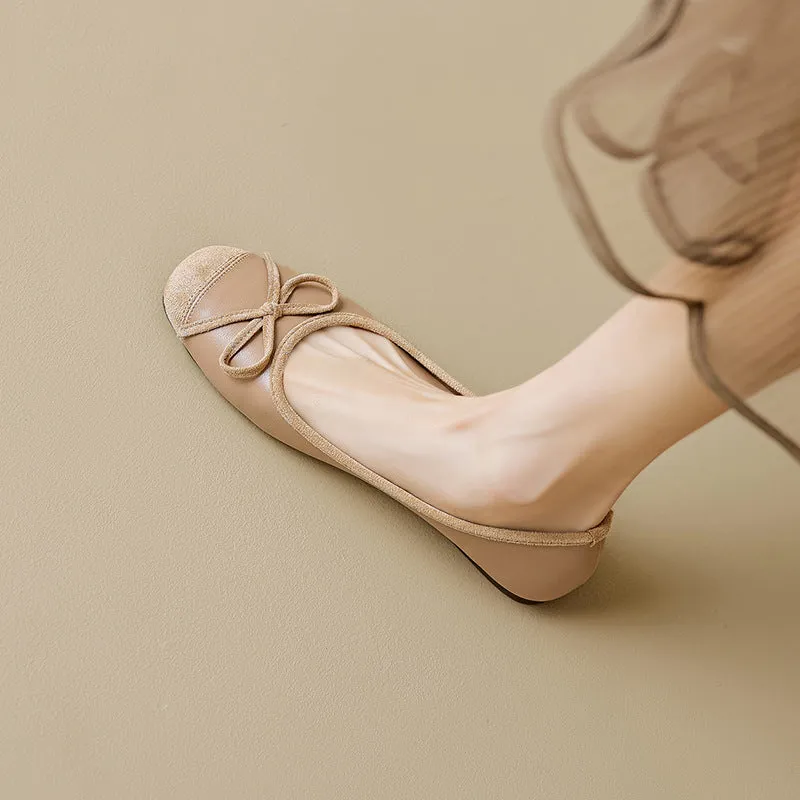 Women Casual Soft Patchwork Flats Shoes