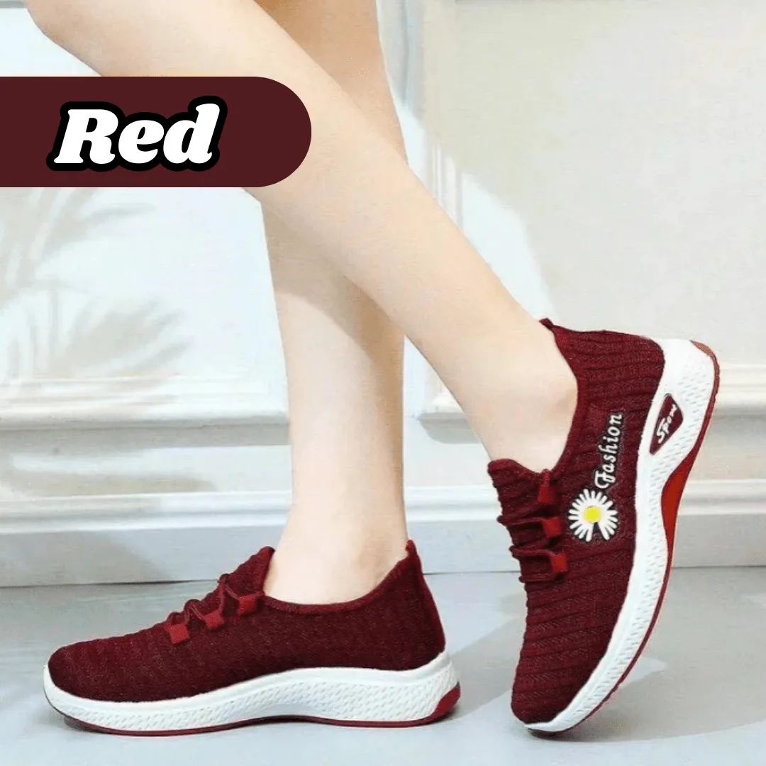 Women's Sneakers ConfortFashion Flowers